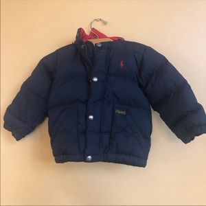 Ralph Lauren 2T Navy Blue Puffer Jacket